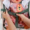 Коляска для куклы BABY BORN - тропики (прогулочная, складная), арт. 838327