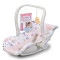 Кресло-переноска для куклы BABY BORN 2 в 1 – цветочный стиль, арт. 838518