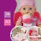 Набір посуду для ляльки BABY BORN серії "Click and Play" – миле годування, арт. 839768