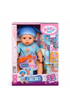 Лялька BABY BORN серії "Click and Play" – Джонас (43 см, з аксес.), арт. 840078