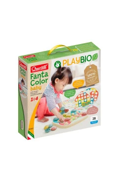 Набор Play Bio Fantacolor Baby для мозаики большие фишки 21 шт с доской, арт. 84405-Q