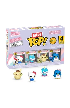 Набір ігрових фігурок Bitty Pop! серії Sanrio - хеллоу китті (4 фігурки в асортименті), арт. 85713