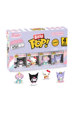 Набір ігрових фігурок BITTY POP! серії "Sanrio" - куромі (4 фігурки в асорт.), арт. 85715