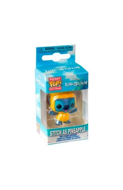 Игровая фигурка на клипсе FUNKO POP! серии "Лило и Стич" - Стич с ананасом, арт. 87209