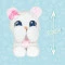 Мягкая игрушка PEEKAPETS – белый медведь, арт. 907874