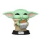 Игровая фигурка FUNKO POP! серии мандалорец и грогу - грогу с сэндвичем, арт. 90821