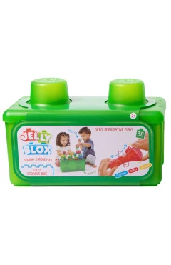 Сенсорный конструктор JELLY BLOX - В кейсе 2 в 1: строй-складывай, арт. 931693