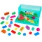 Сенсорный конструктор JELLY BLOX - в кейсе 2 в 1: игровая площадка, арт. 934959