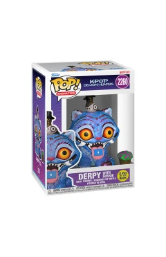 Игровая фигурка FUNKO POP Кейпоп-охотницы на демонов Дерпи с птицей и цветок GW, арт. 94693