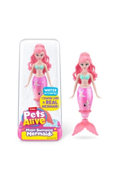 Интерактивная игрушка PETS ALIVE S1 – волшебная русалочка розовая звезда, арт. 9567A