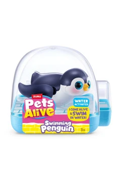 Інтерактивна іграшка PETS ALIVE S1 – пінгвінчик (чорний), арт. 9573A