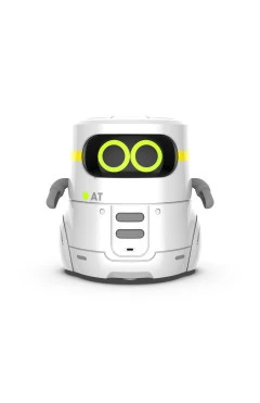 Умный робот AT-ROBOT 2 с сенсорным управлением и обучающими карточками белый укр, арт. AT002-01-UKR