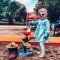 Набір для гри з піском та водою - млин (у комплекті машинка, відерце), арт. BX1310Z