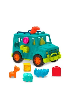 Игровой набор-сортер - ГРУЗОВИК САФАРИ (цвет море), арт. BX2024Z