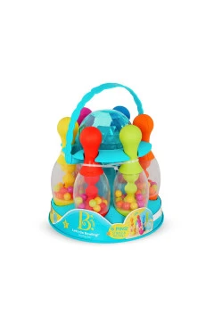 Игровой набор - яркий боулинг (6 кеглей, шар, подставка), арт. BX4511Z
