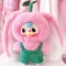 Коллекционная мягкая игрушка POP TOP Cureplaneta Baby Three ВЕСНА с кольцом в ассортименте, арт. CRP2603