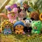 Мягкая игрушка с кольцом POP TOP Rebel Bear Sweet Zoo Зоомалыши в ассортименте, арт. CSRB010