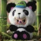 Мягкая игрушка с кольцом POP TOP Rebel Bear Sweet Zoo Зоомалыши в ассортименте, арт. CSRB010