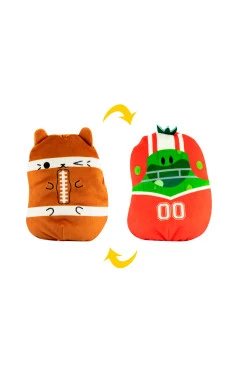 Мягкая игрушка Cats Vs Pickles 2 в 1 – котик и огурчик спортсмены, арт. CVP2200-3