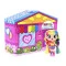 Игровой набор с куклой DECORA - дизайнерский магазин наклеек, арт. D1009