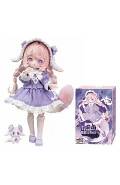 Коллекционная кукла BJD POP TOP Lucky Emma серии Happy Engine Истории Эльфийки Лулу в дисплейной коробке, арт. DGYC-0006