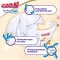 Подгузники GOO.N Premium Soft 9-14 кг размер 4(L) на липучках 52 шт унисекс, арт. F1010101-155