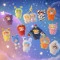 Мягкая игрушка POP TOP JOTOYS Q.Kid Космо-Волны с кольцом в дисплее, арт. JO-2025044
