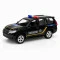 Автомодель – TOYOTA PRADO поліція (чорний), арт. KM260416P