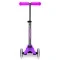 Самокат MICRO Mini Deluxe Glow LED морозний рожевий до 50 кг 3 колеса світло, арт. MMD217
