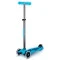Самокат MICRO Maxi Deluxe Glow LED синій кристал до 50 кг 3 колеса світло, арт. MMD366