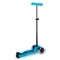 Самокат MICRO Maxi Deluxe Glow LED синій кристал до 50 кг 3 колеса світло, арт. MMD366