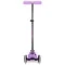 Самокат MICRO Maxi Deluxe Glow led сяюче-пурпуровий до 50 кг 3 колеса світло, арт. MMD367