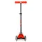 Самокат MICRO Maxi Deluxe Glow LED червона аура до 50 кг 3 колеса світло, арт. MMD368