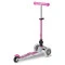 Самокат MICRO Mini Deluxe Foldable Orion Glow LED розовый складной до 50 кг 3 колеса, арт. MMD373