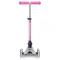 Самокат MICRO Mini Deluxe Foldable Orion Glow LED розовый складной до 50 кг 3 колеса, арт. MMD373
