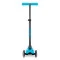 Самокат MICRO Maxi Deluxe Glow LED Plus синій кристал до 50 кг 3 колеса світло, арт. MMD377