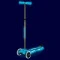 Самокат MICRO Maxi Deluxe Glow LED Plus синій кристал до 50 кг 3 колеса світло, арт. MMD377