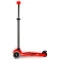Самокат MICRO Maxi Deluxe Glow LED Plus червона аура до 50 кг 3 колеса світло, арт. MMD379