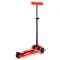 Самокат MICRO Maxi Deluxe Glow LED Plus червона аура до 50 кг 3 колеса світло, арт. MMD379