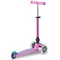 Самокат MICRO Mini Deluxe Foldable LED лаванда складной 3 колеса до 50 кг свет, арт. MMD398
