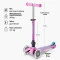 Самокат MICRO Mini Deluxe Foldable LED лаванда складной 3 колеса до 50 кг свет, арт. MMD398