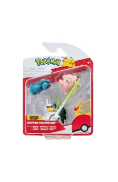 Набір ігрових фігурок POKEMON W18 - klefeyri, beldum, sirfetch'd, арт. PKW3057