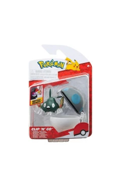 Ігровий набір pokemon w15 - траббіш у покеболі (ігрова фігурка, покебол), арт. PKW3140