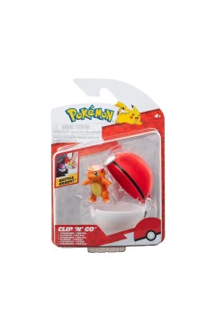 Ігровий набір POKEMON W15 - ЧАРМАНДЕР У ПОКЕБОЛІ (ігрова фігурка, покебол)