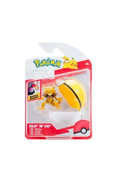 Ігровий набір POKEMON W16 - абра в покеболі (ігрова фігурка, покебол), арт. PKW3144