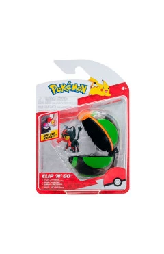 Ігровий набір POKEMON W16 - литтен в покеболі (ігрова фігурка, покебол), арт. PKW3147