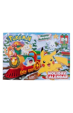 Набор фигурок POKEMON Адвент-календарь 16 фигурок 8 аксессуаров, арт. PKW3623