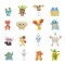 Набор фигурок POKEMON Адвент-календарь 16 фигурок 8 аксессуаров, арт. PKW3623
