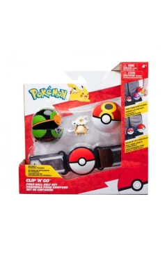 Ігровий набір Pokemon W15 пояс з 2 покеболами і фігуркою Кубон, арт. PKW3644