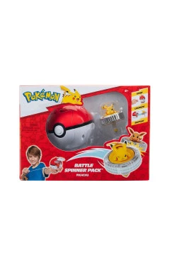Игровой набор POKEMON - пикачу (спиннер, покебол), арт. PKW4398